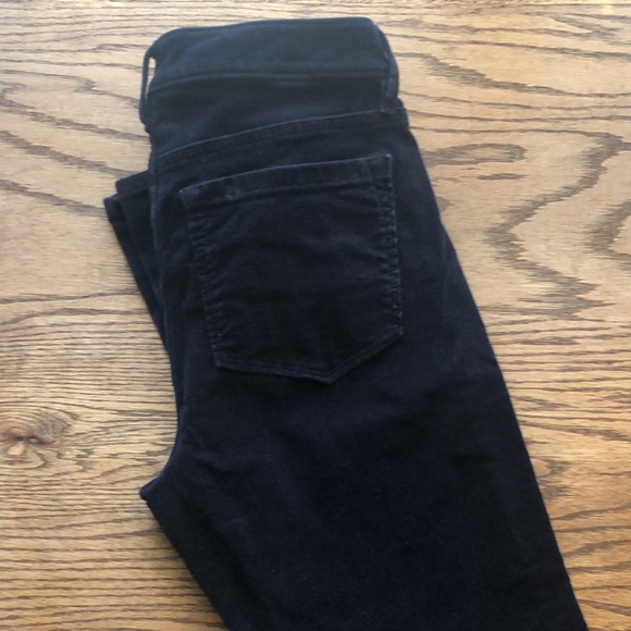 LOFT Skinny Navy Corduroys - Picture 3 of 7